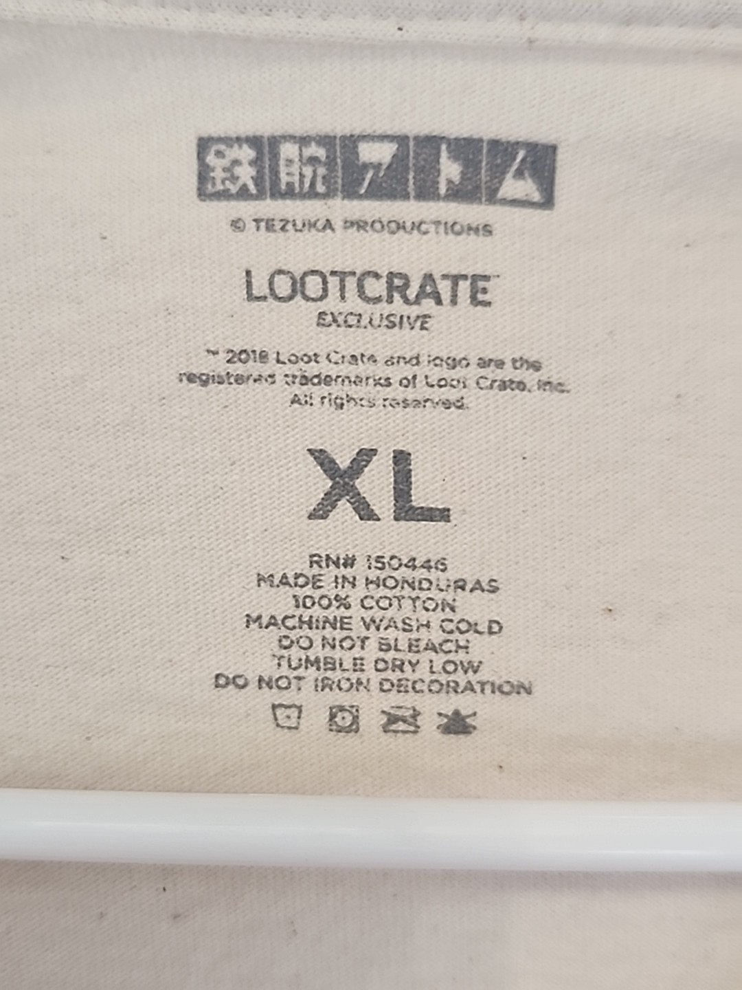 Tezuka Lootcrate Astro Boy Japanese Symbol Men's XL T-shirt 100% Cotton gallery