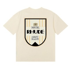 RHUDE 15 STYLE Men High Quality Leisure Cotton Short Sleeve Polo T-Shirt M-2XL