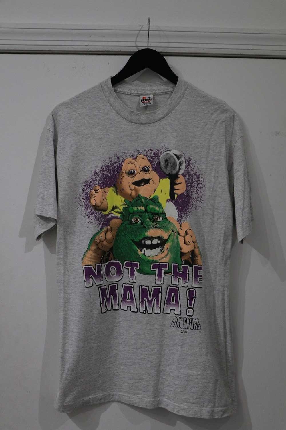Vintage dinosaurs not the mama tshirt reprint