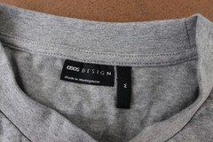 ASOS Men’s Size Medium Heather Gray Cotton Short Sleeve Crew Neck T-Shirt New