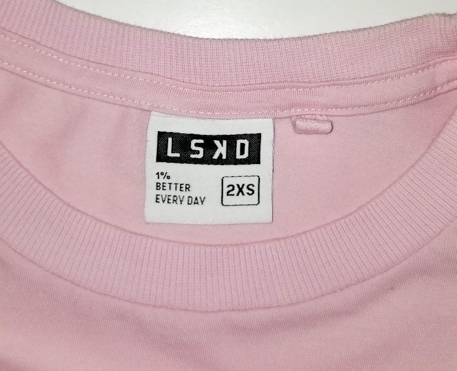 LSKD San Diego T-Shirt Pink Supima Cotton 1% Better Mens NEW 2XS (Measures MD) gallery