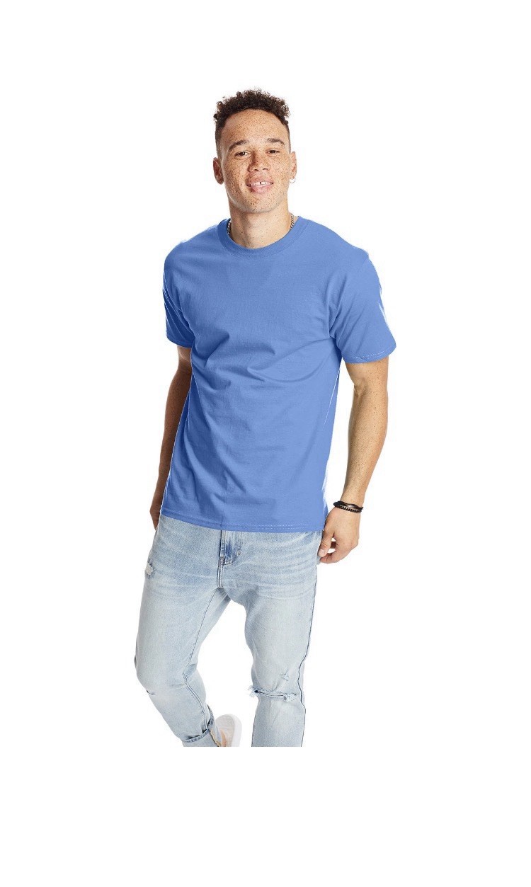 Hanes Unisex Beefy-T T-Shirt Stylish T Shirt Casual Plain T-Shirt - 5180 gallery