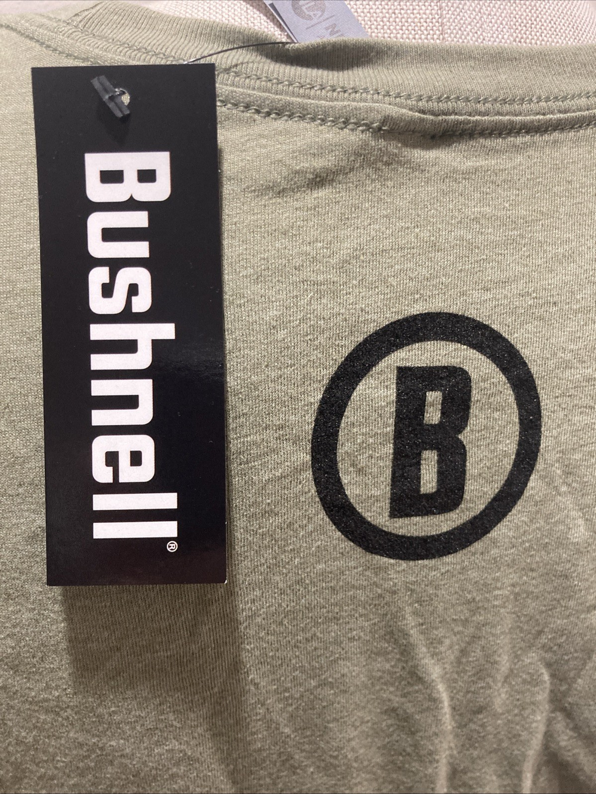 Bushnell Logo Men’s T-Shirt Green New with Tags XL Optical gallery