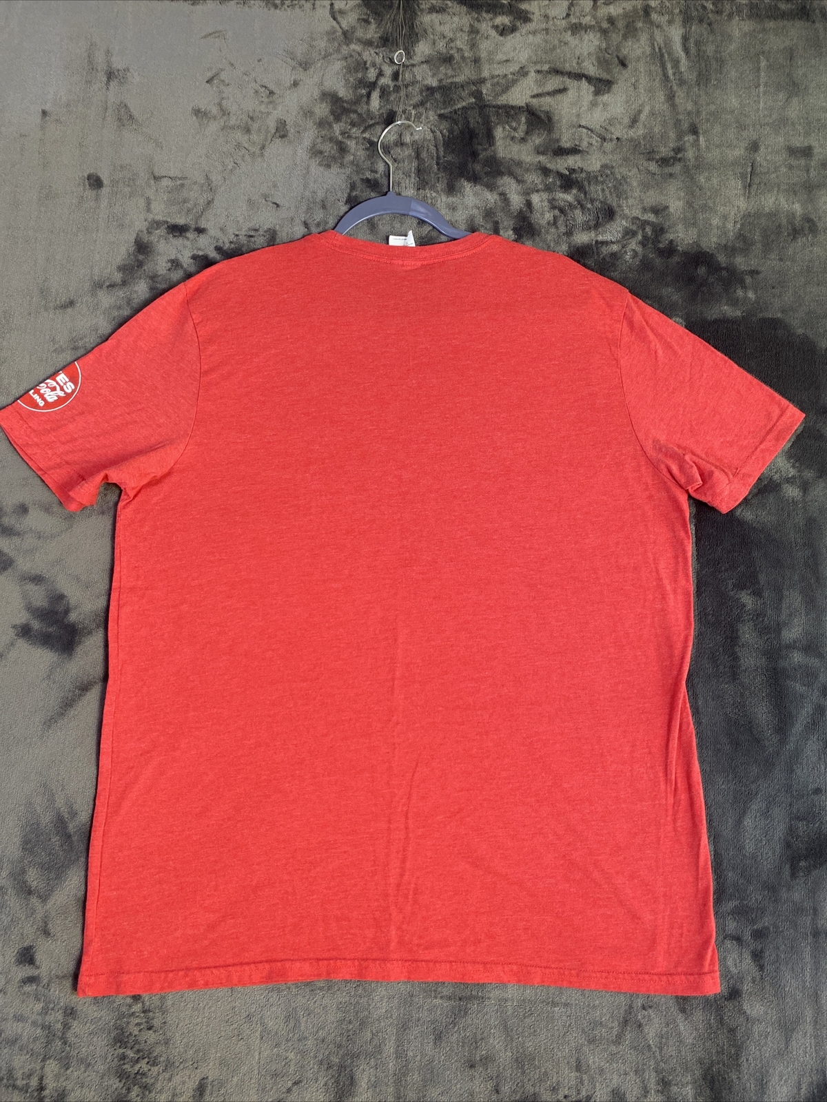 Coca-Cola Adult XL Heather Red Graphic Tshirt 100% Recycled Material gallery