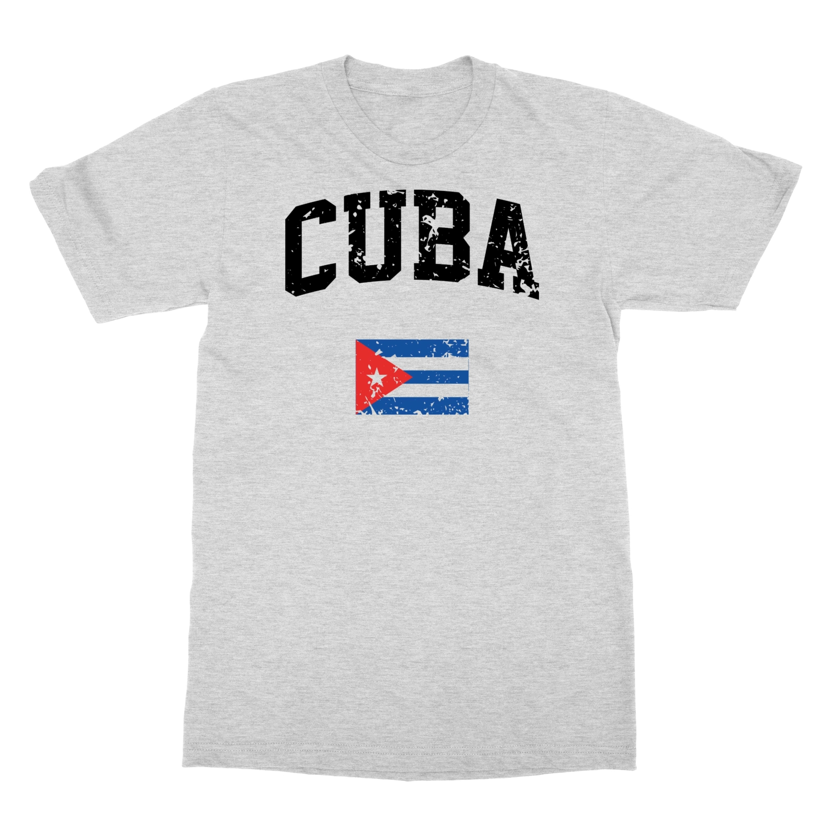 Cuba Vintage Sports Design Cuban Flag Men's T-Shirt gallery