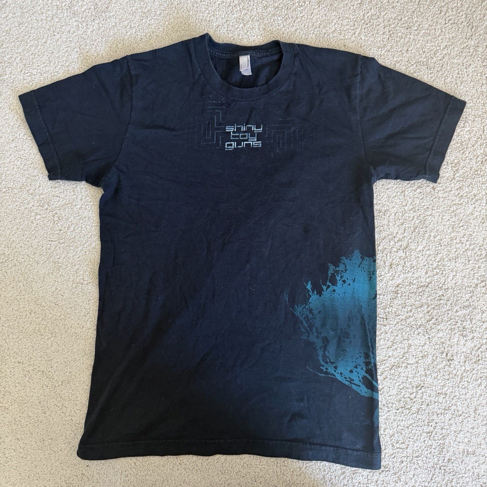 Vintage Shiny Toy Guns Black T-Shirt Small American Apparel gallery