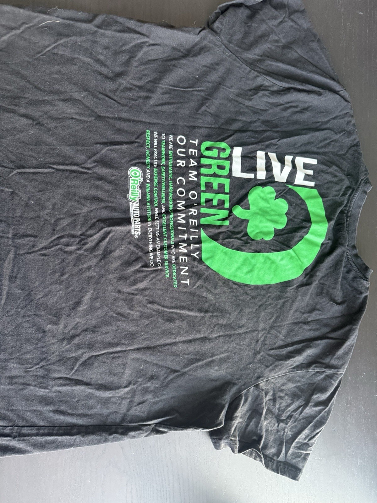 Lot of 3 O’Reilly Tees- 2 Gray 2XL and 1 Black 3XL gallery