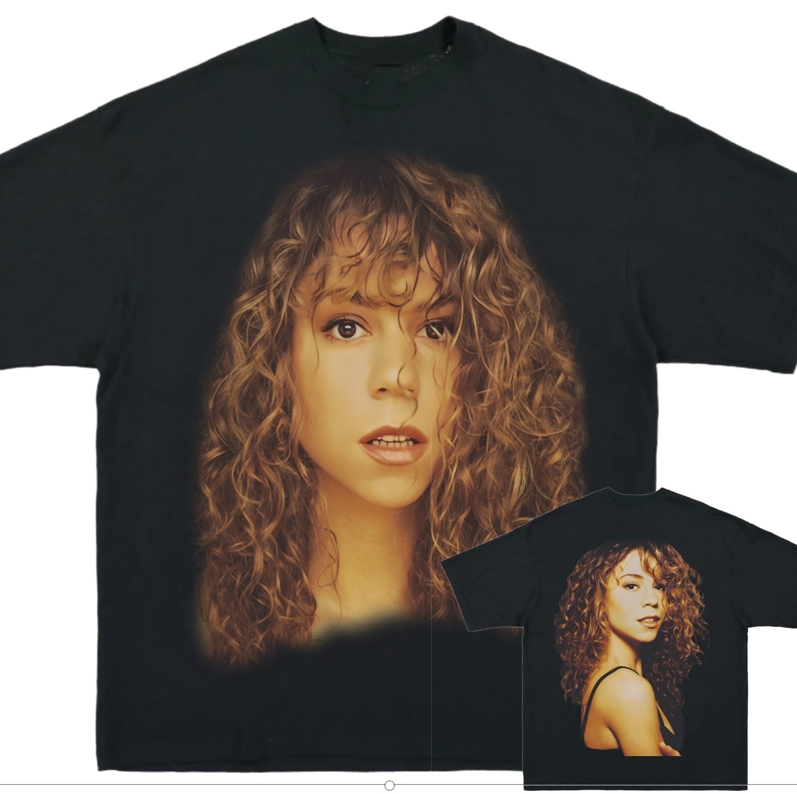 MARIAH CAREY ON SHAKA HEAVYWEIGHT GARMET DYED T SHIRT gallery