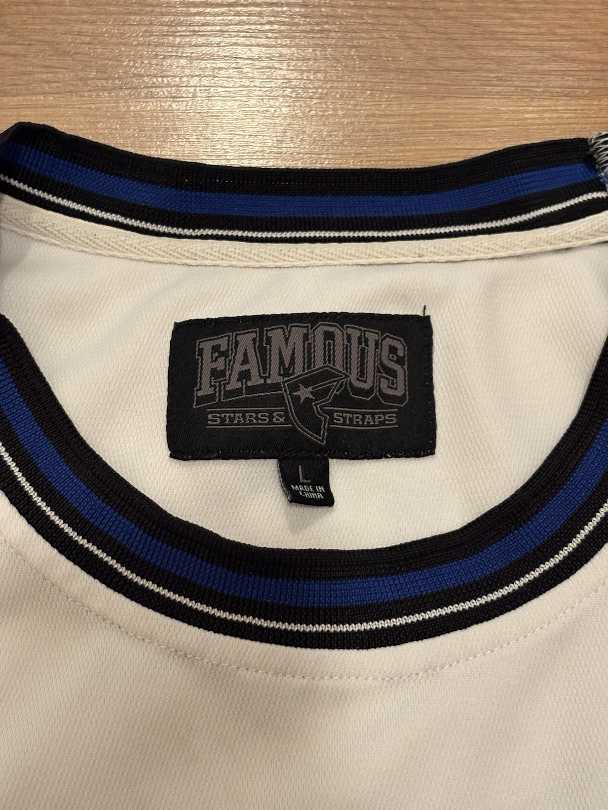 VTG Famous Stars And Straps Jersey Tank Top Size: L Small Stains gallery