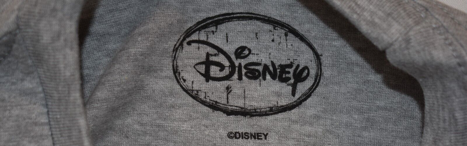 Disney Mickey Mouse Men's Abstract Painted Mickey Gray Shirt New 2XL gallery