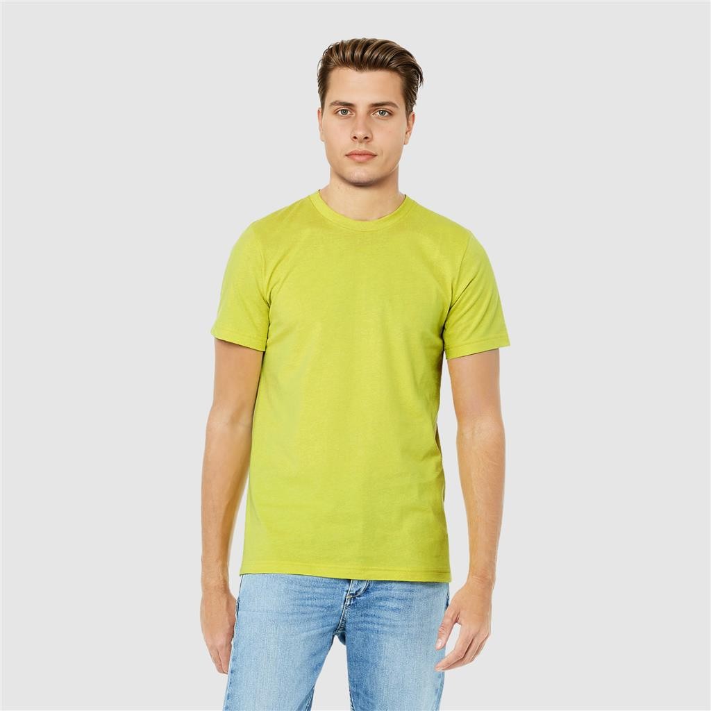 5 Pack Bella Canvas Mens T Shirts Short Sleeve Crew Neck Cotton Tees Large gallery