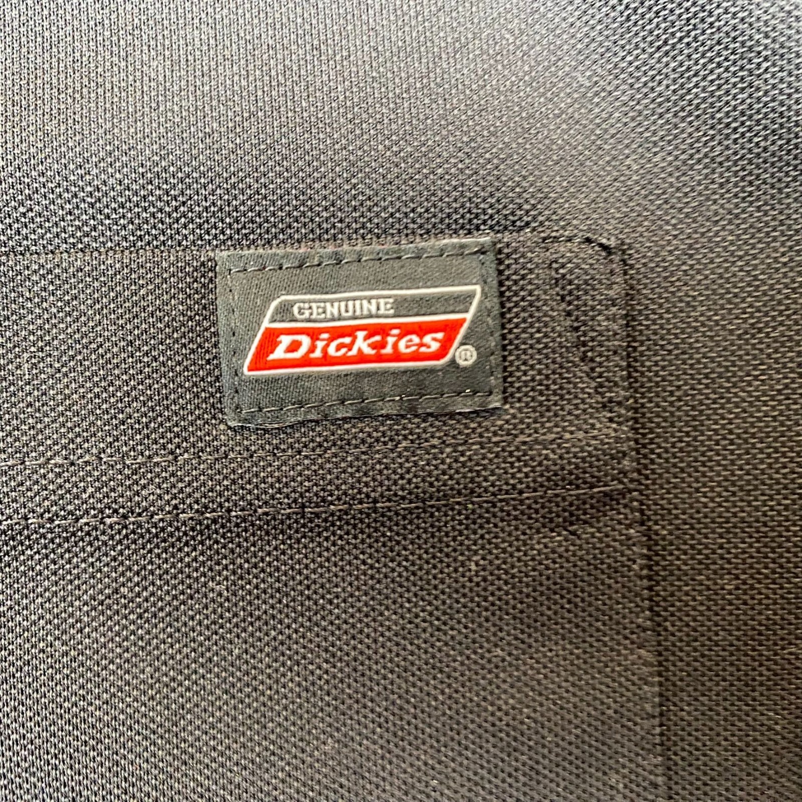 Genuine Dickies Mens T-Shirt Size 2XL Long-Sleeve Black Pocket Tee Classic gallery
