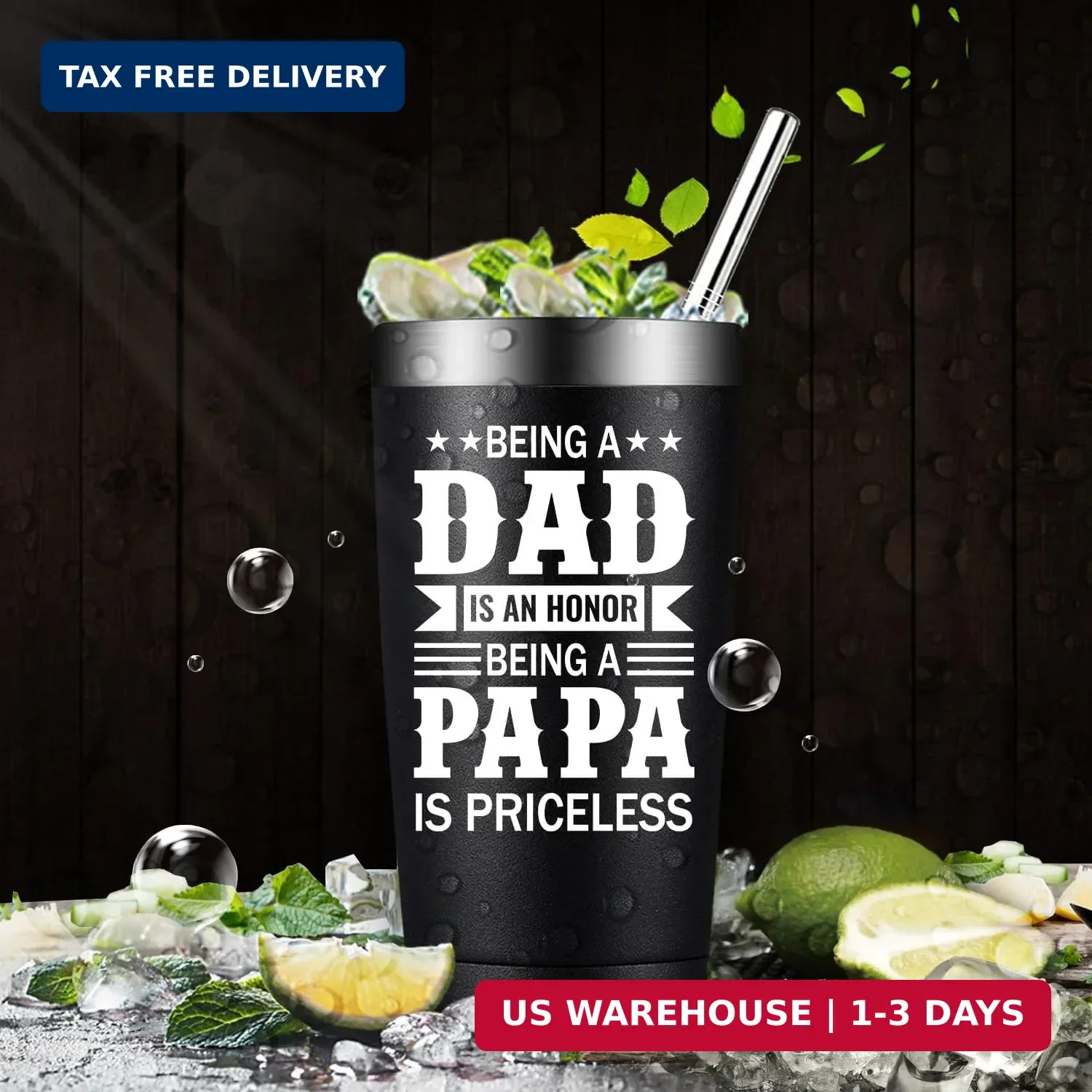 Fufandi Papa Gifts - Fathers Day, Christmas, Birthday Gifts for Papa from Grandc gallery