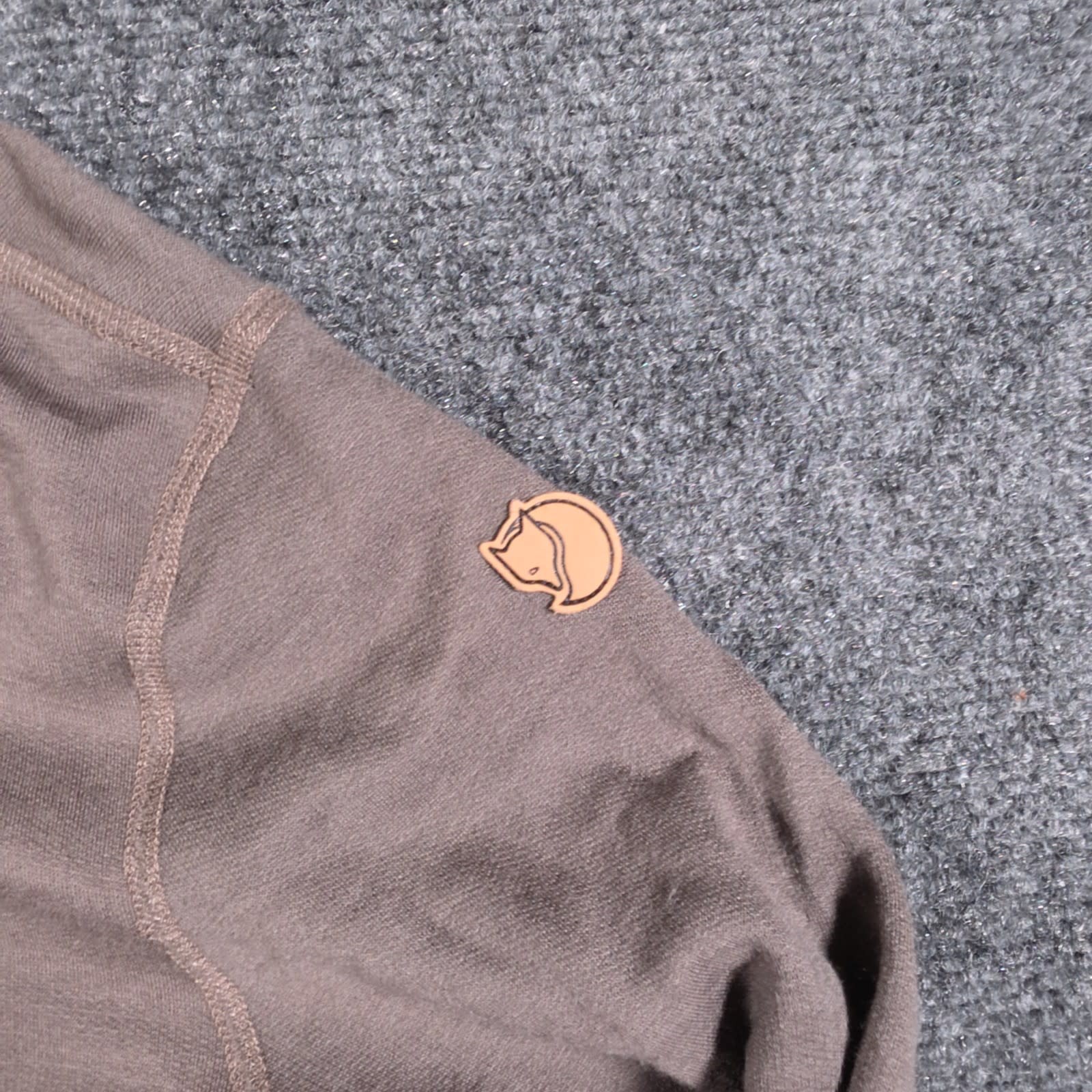 Fjallraven Lappland Merino Henley Mens Medium Brown Long Sleeve Wool Base Layer gallery