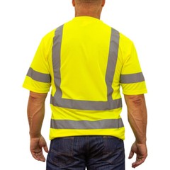 Key Apparel Short Sleeve ANSI II Class 3 Hi-Vis Pocket Tee. Key 828.39