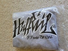 Half Evil 7 Year Limited Edition Tee T-Shirt Gray Size L (New In Bag)