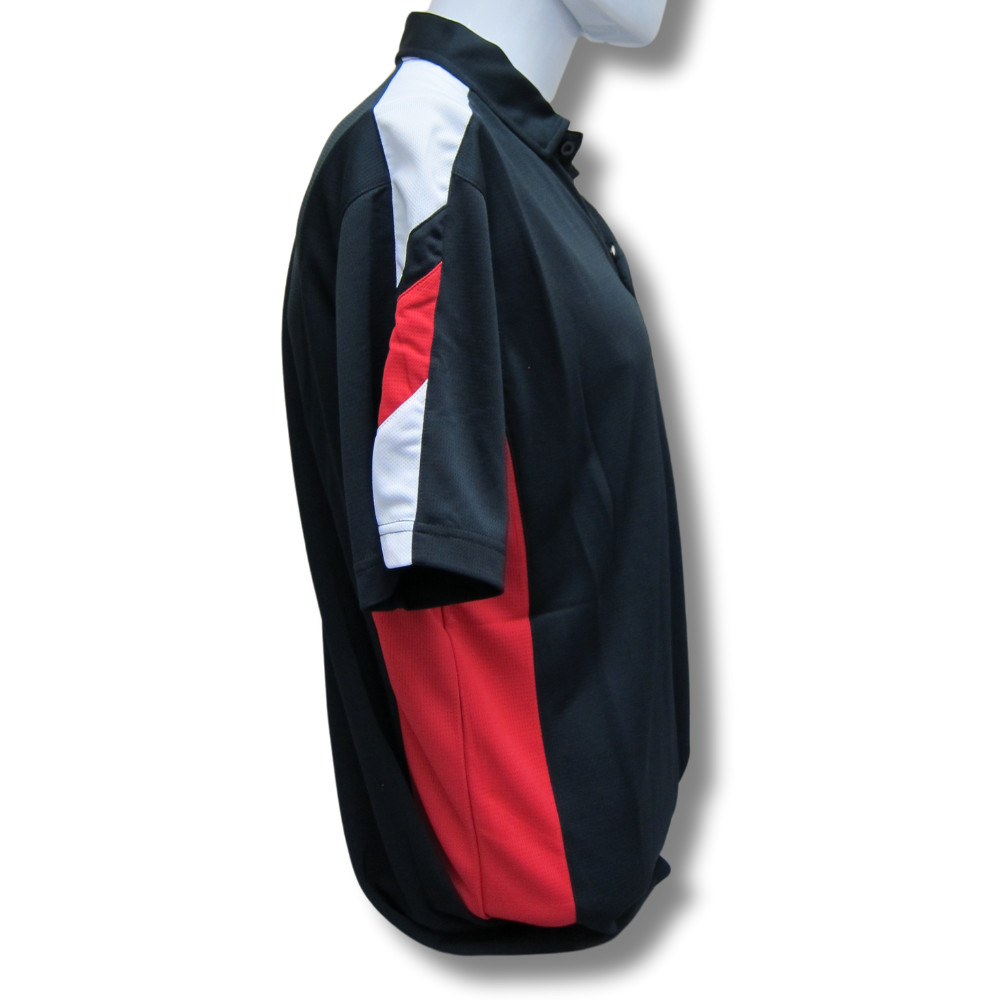 Dodge Logo Dry-Wicking Polyester Black/Red Polo Shirt Official Licensed gallery