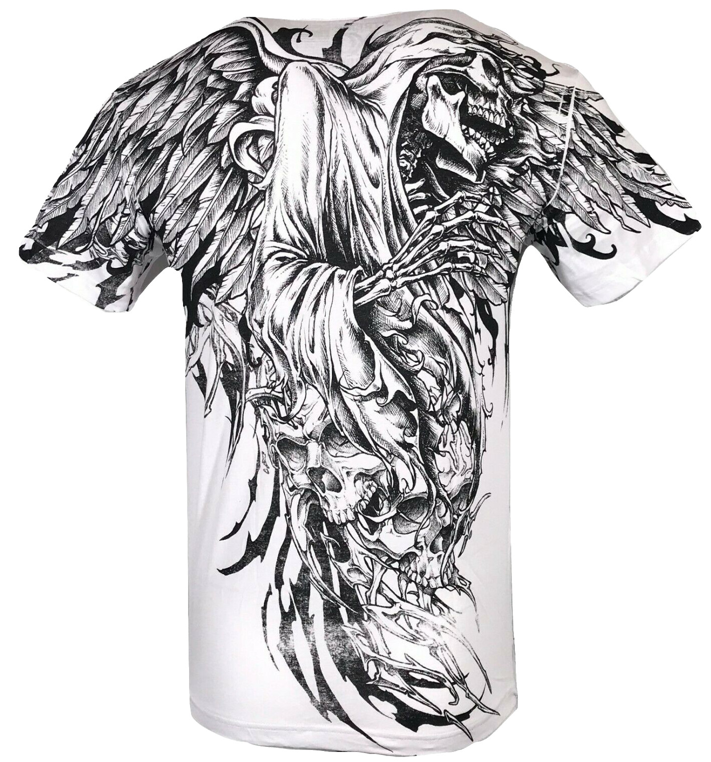 XTREME COUTURE by AFFLICTION Men's T-Shirt SORROW Skull Biker MMA S-5X gallery