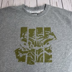 Undefeated Technical Goods Long Sleeve Graphic T Shirt Mens 2XL Gray Tee