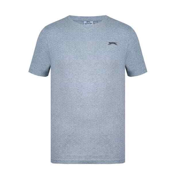 Mens Slazenger 100% Cotton Plain Crew Neck T Shirt XS S M L XL XXL 3XL 4XL BNWT gallery
