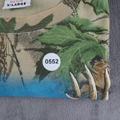 Vintage 90s Real Tree Camo XL Deer Graphic Animal Classic Outdoor T Shirt