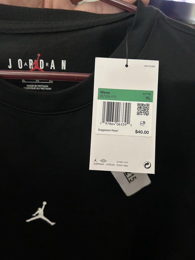 Air Jordan Graphic T-Shirt XL NWT Island Scene Jumpman Summer Beach Tee