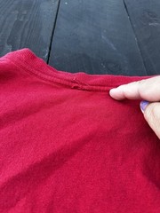 Vtg Echo Unltd Shirt Size Large Red Y2K Short Sleeve Hip Hop Streetwear READ
