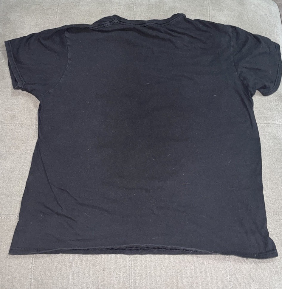 Looney Tunes Space Jam Large Black T-Shirt Retro Bugs Bunny Taz Daffy Cartoon 🏀 gallery