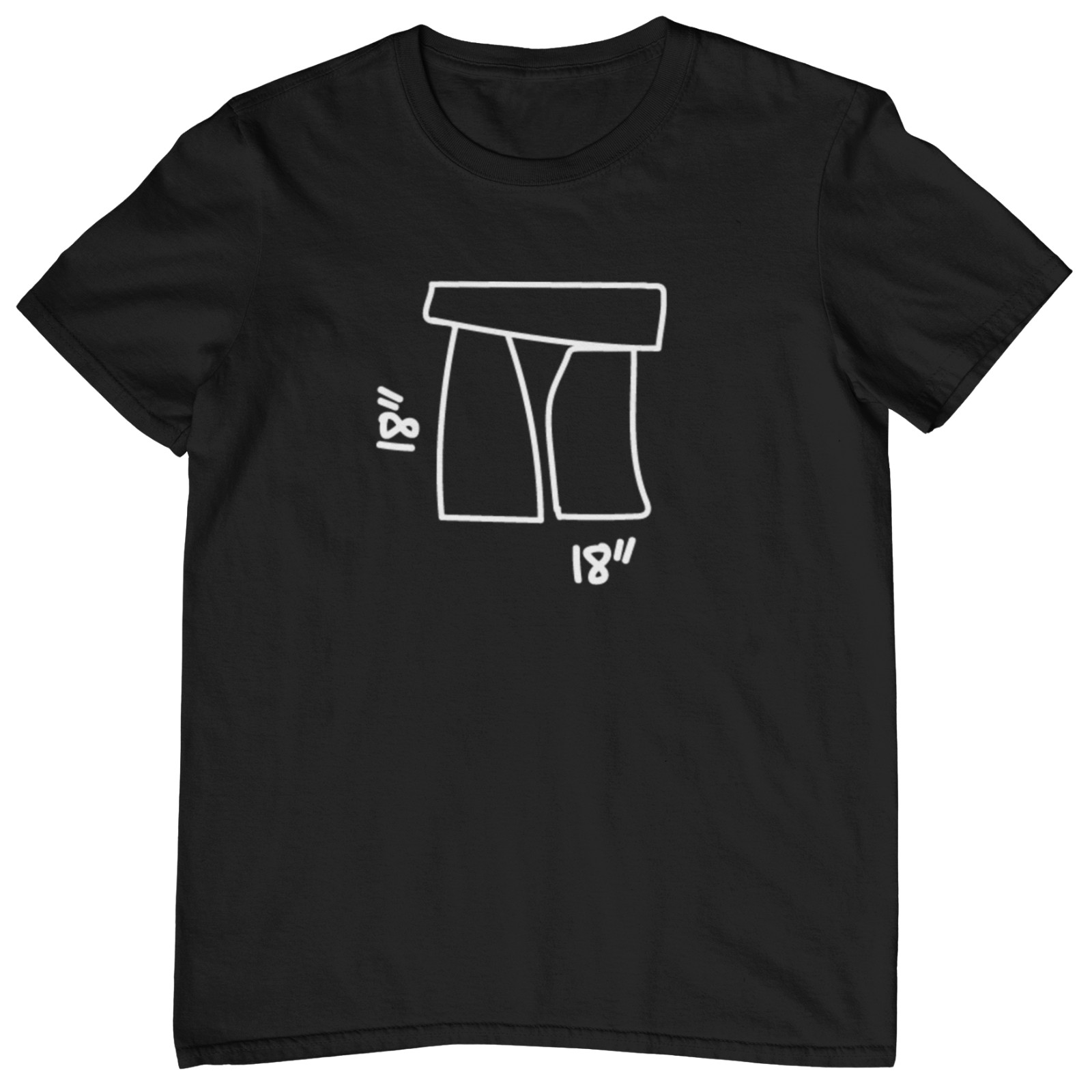 Stonehenge 18" T-shirt (cult movie film spinal tap guitar metal music rock gig) gallery