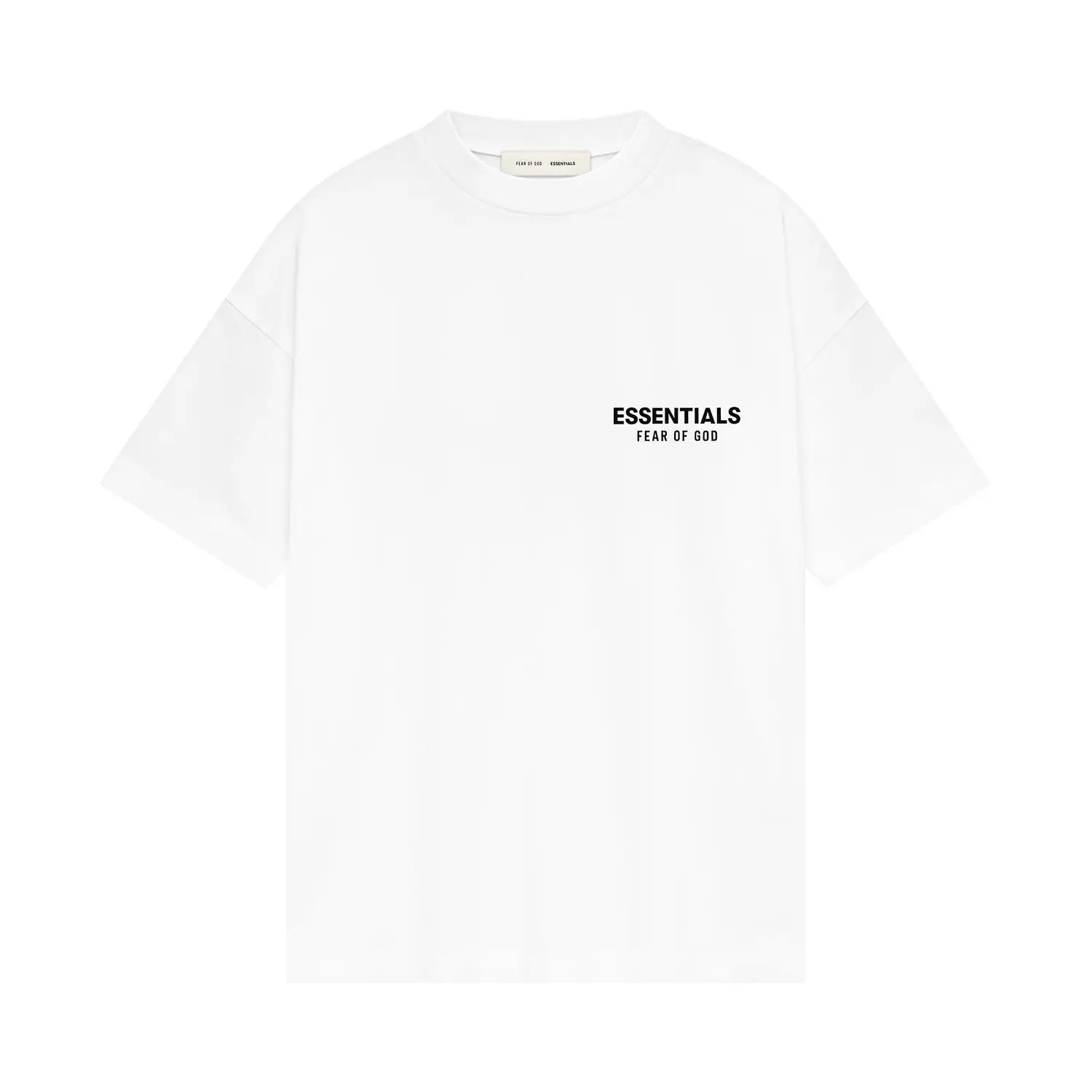Fear of God Essentials Classic Tee ‘Bright White’ S Size Oversized T-Shirt NWT