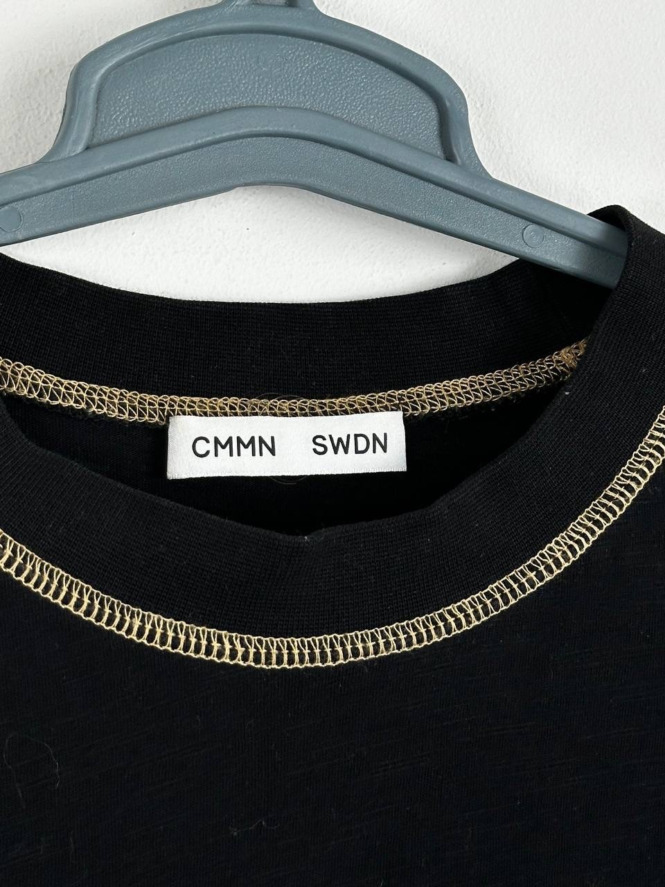 CMMN SWDN Black Cotton Casual T Shirt Size S gallery