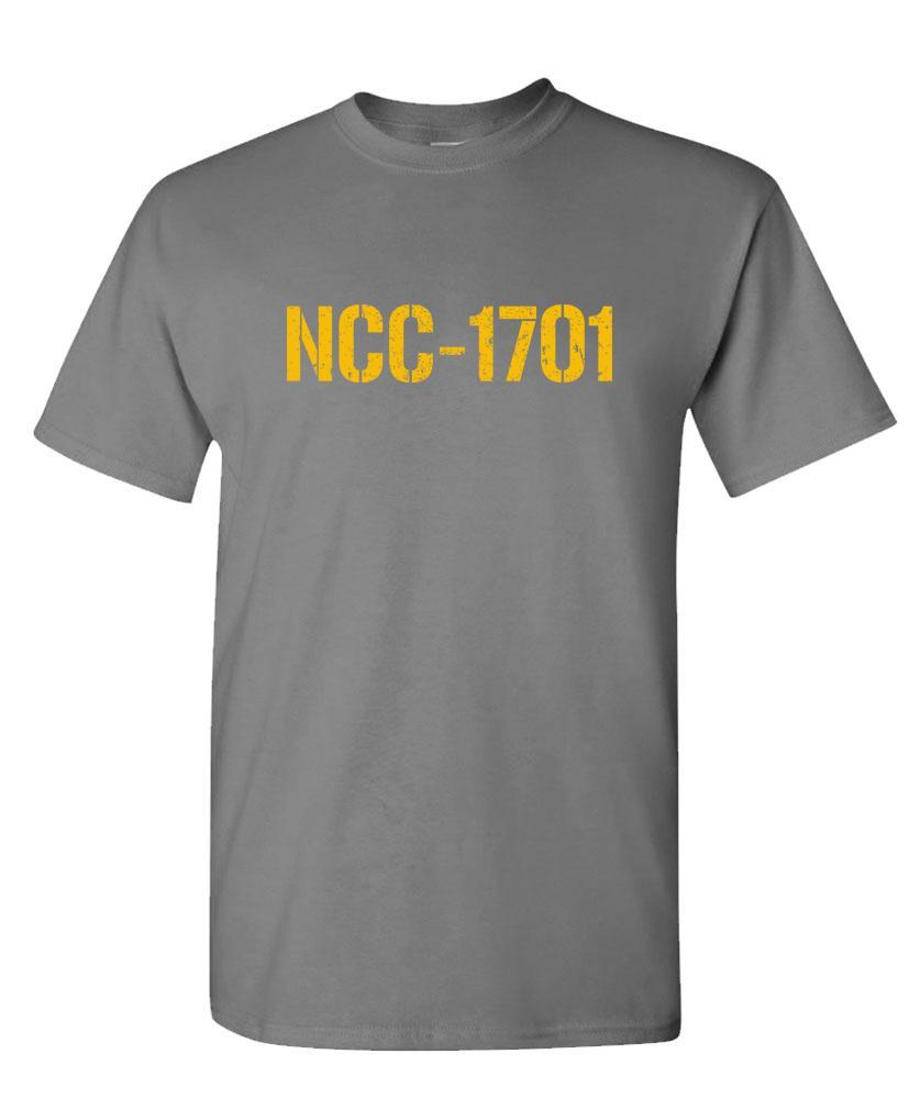 NCC-1701 - space battle tv show movie uss - Mens Cotton T-Shirt gallery
