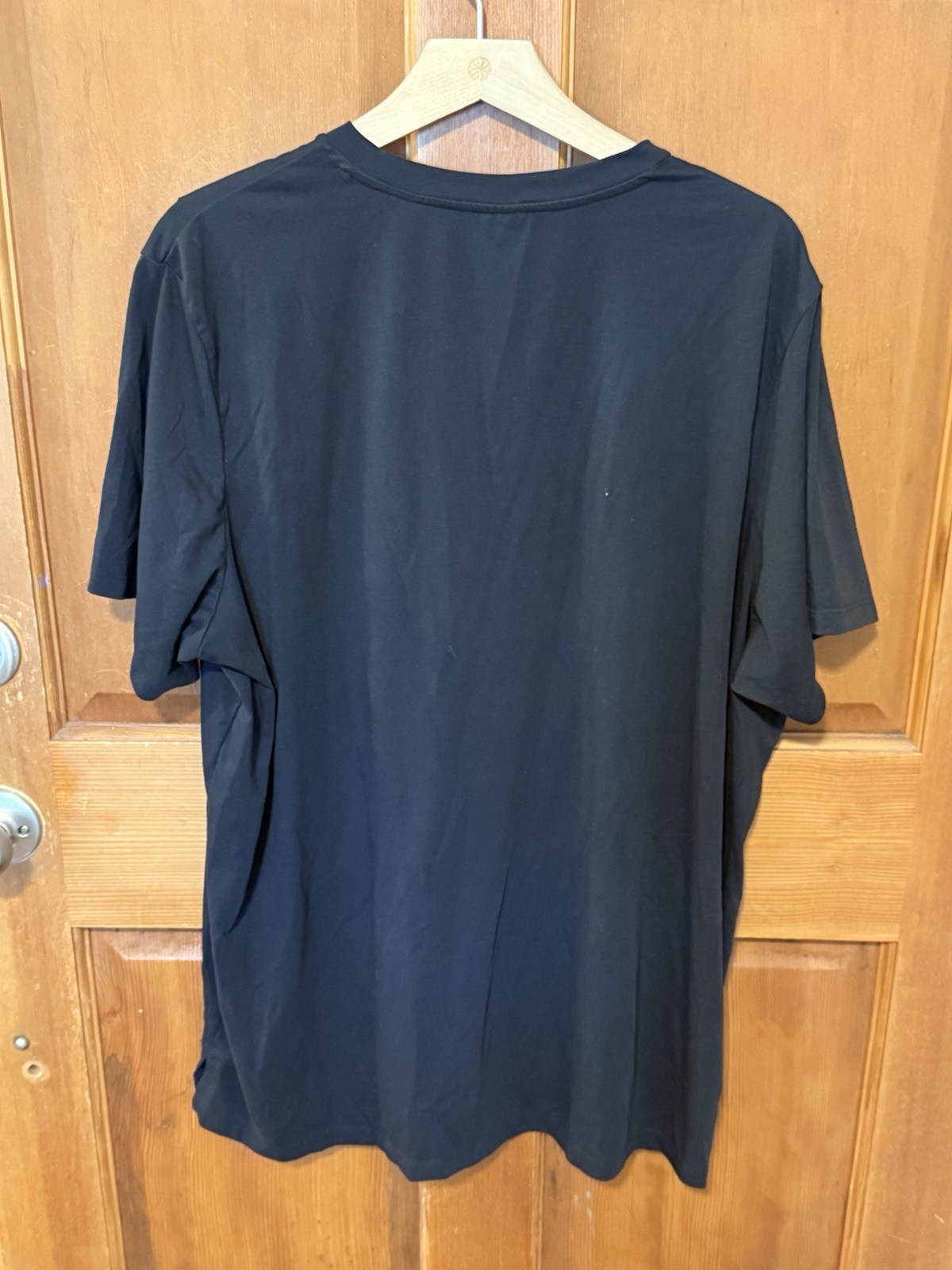 ADIDAS Train Essentials Black Crewneck Black Logo T-shirt Mens Size 2XL XXL gallery