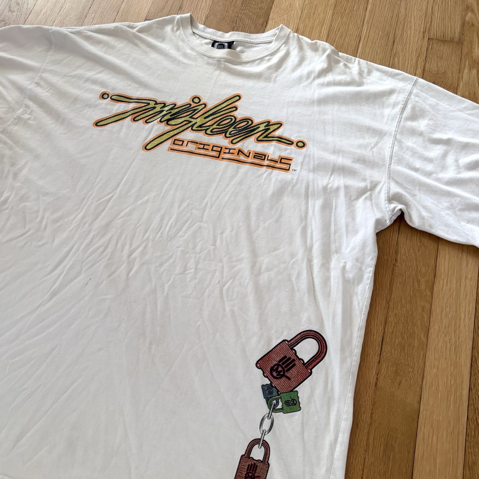 Vintage Miskeen Originals Baggy Graphic Tee Mens 3XL Y2K Rare Hip Hop Shirt gallery