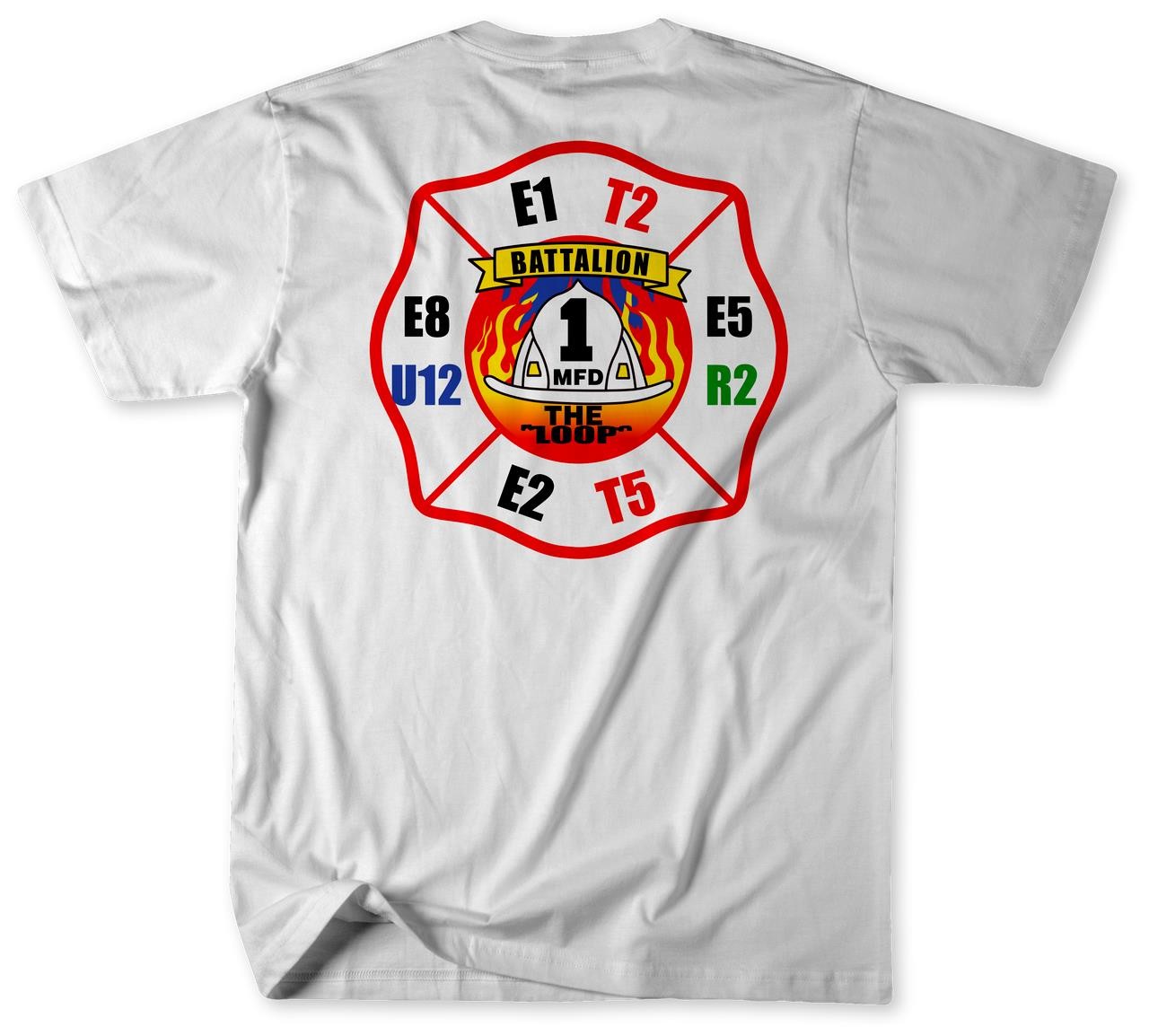 Unofficial Memphis Fire Services Station 1 Shirt v1