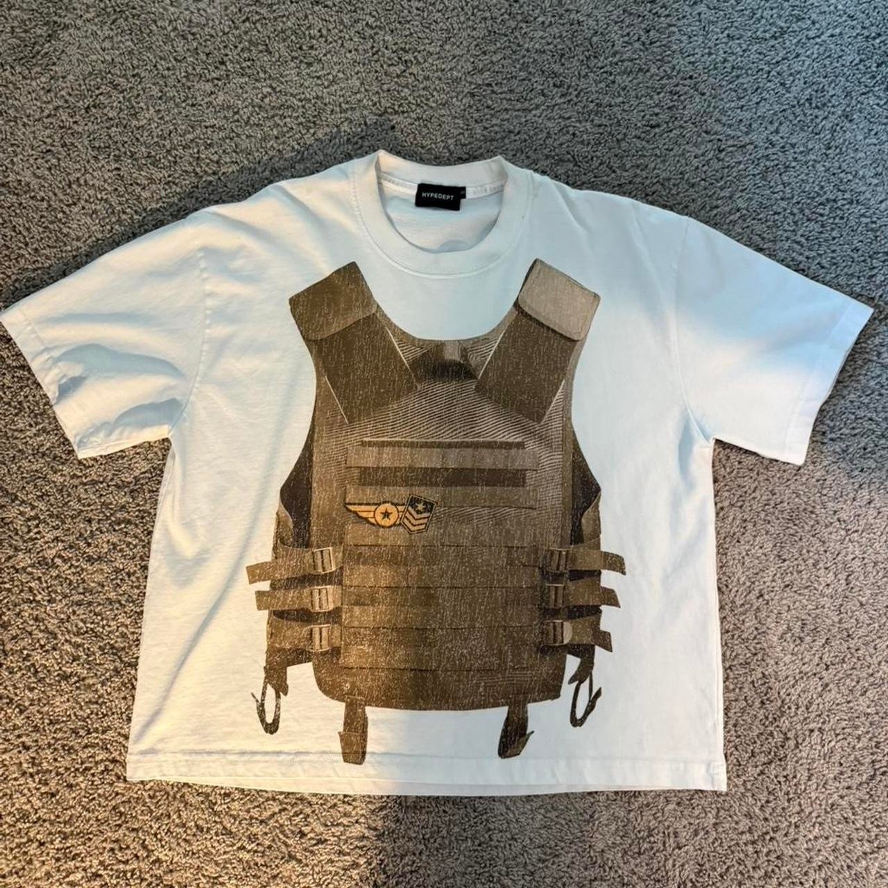 tactical vest graphic Unisex Tee S-5XL gallery