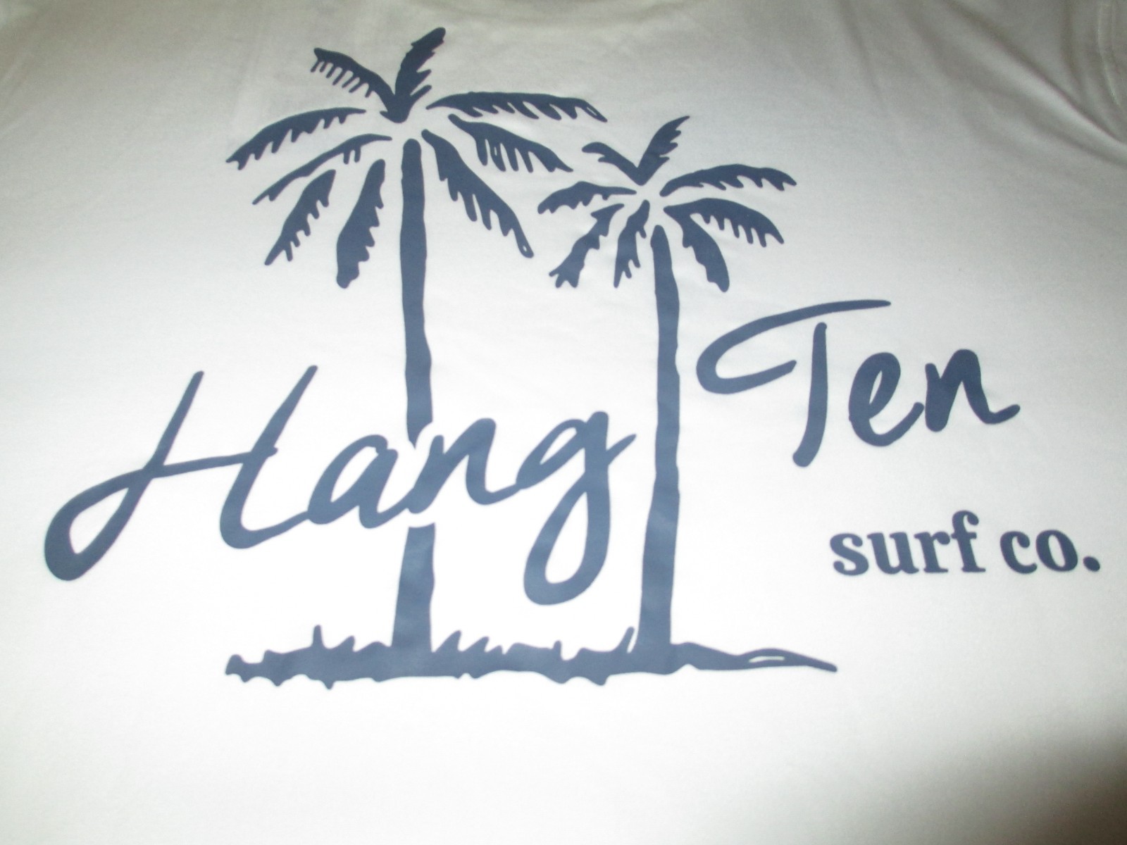 HANG TEN 10 SURF CO. CALIFORNIA LIFESTYLE CULTURE PALM TREES L/S T-SHIRT-XL-NEW gallery