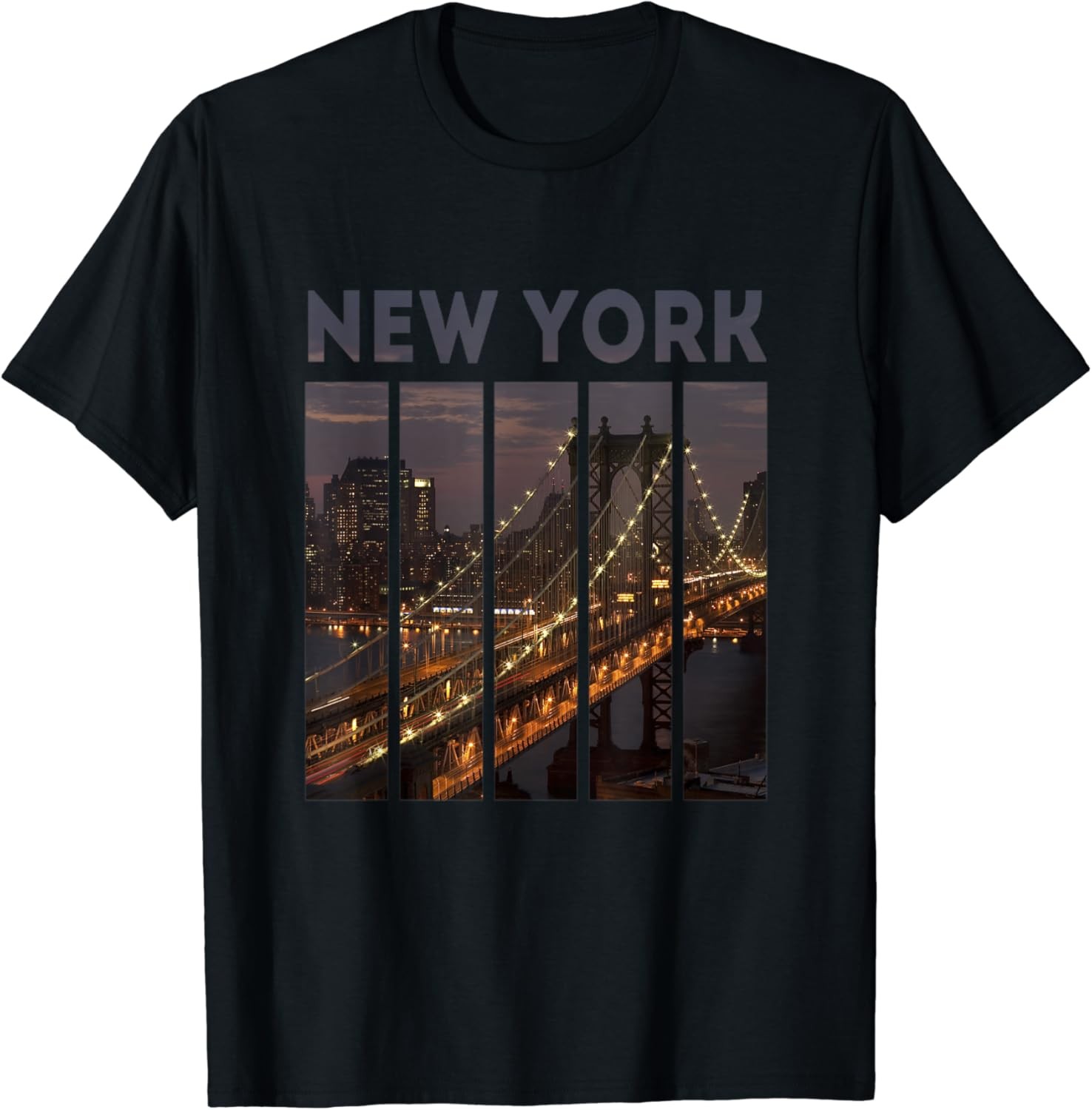New York City North America Brooklyn Bridge Souvenirs T-Shirt gallery