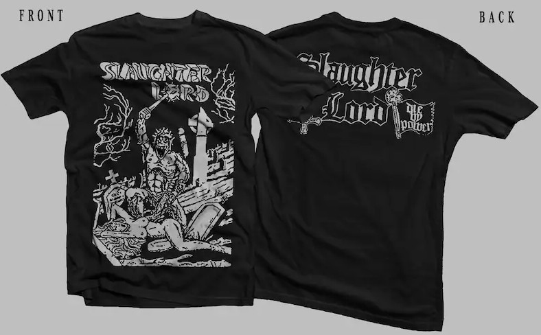 New Dtg/Dtf printed T-shirt – Slaughter Lord – Taste Of Blood – size- S,M,L,5XL