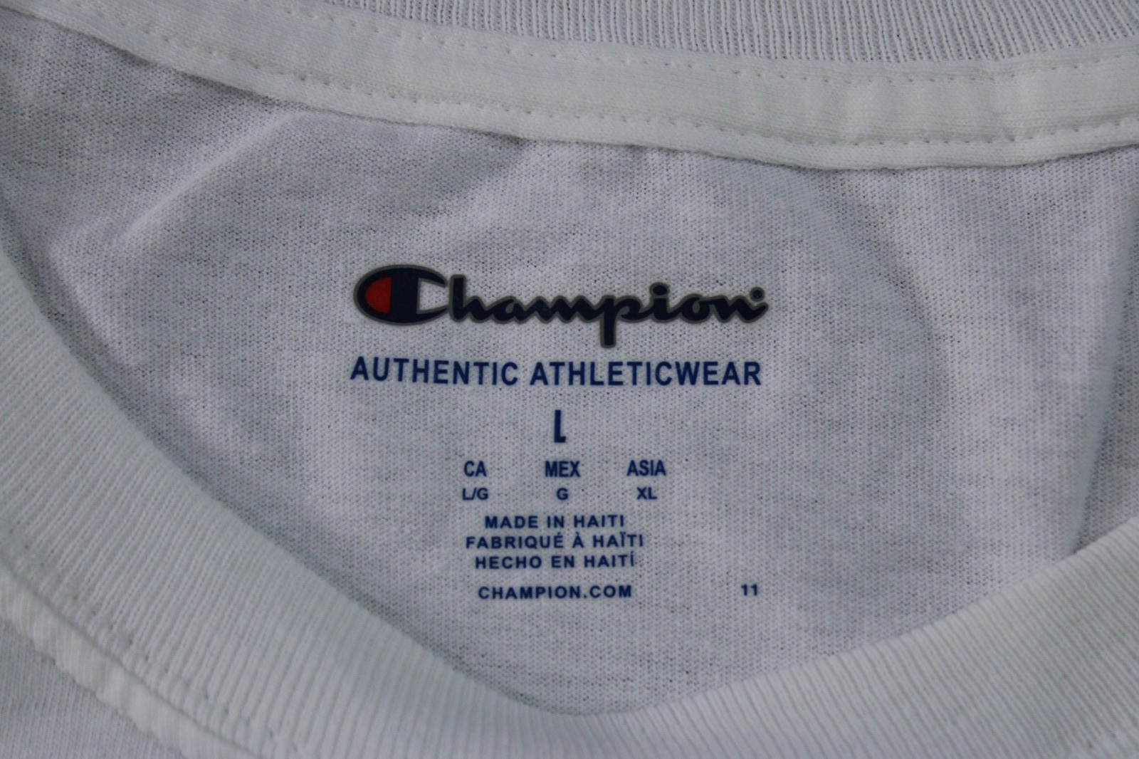 Champion Men's Short Sleeve T Shirt White Assorted Sizes S-4XL NWT gallery