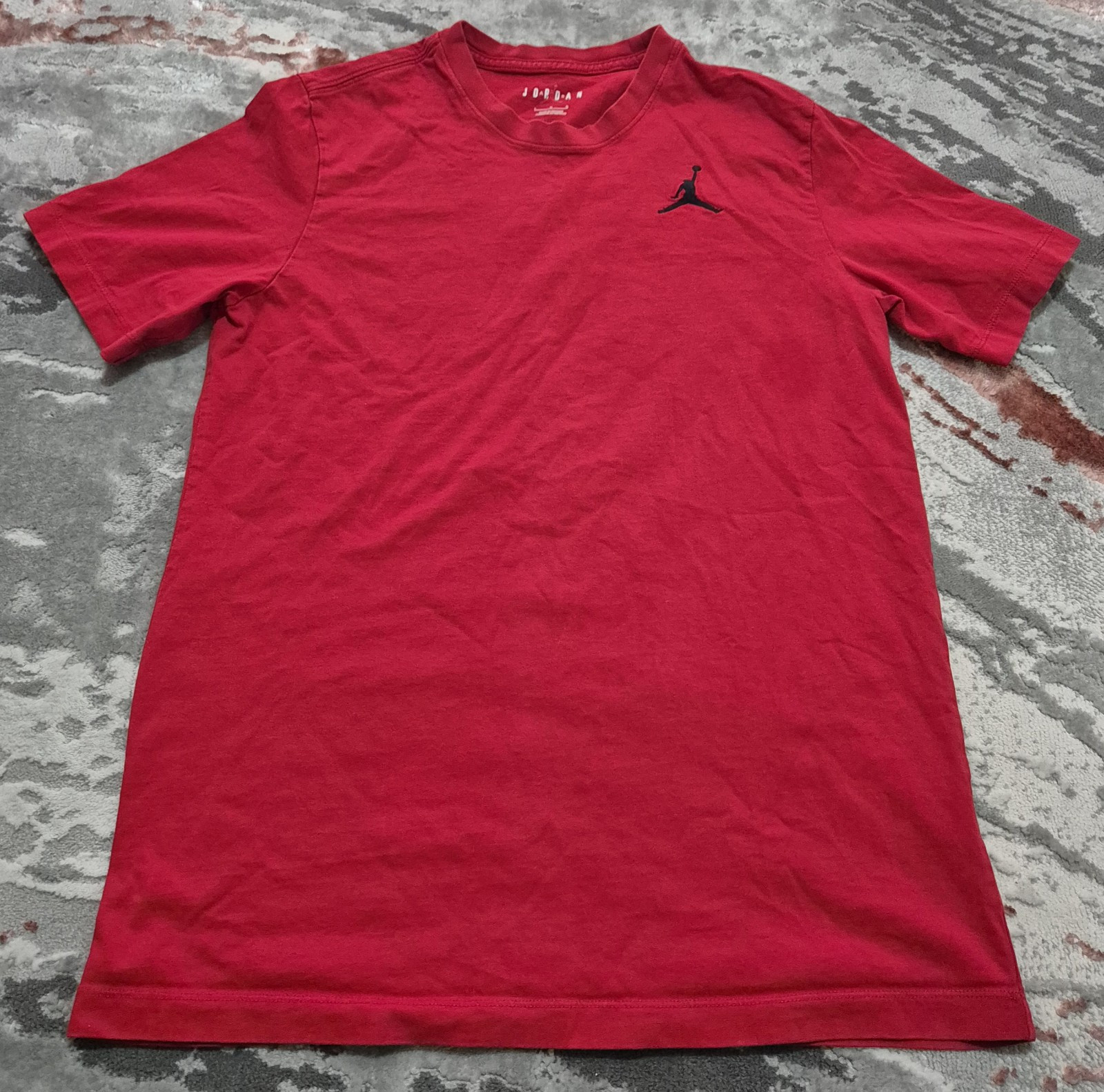 Nike Jordan Air Jumpman T Shirt Short Sleeve Crew Sports Casual Mens Tee Sz L gallery