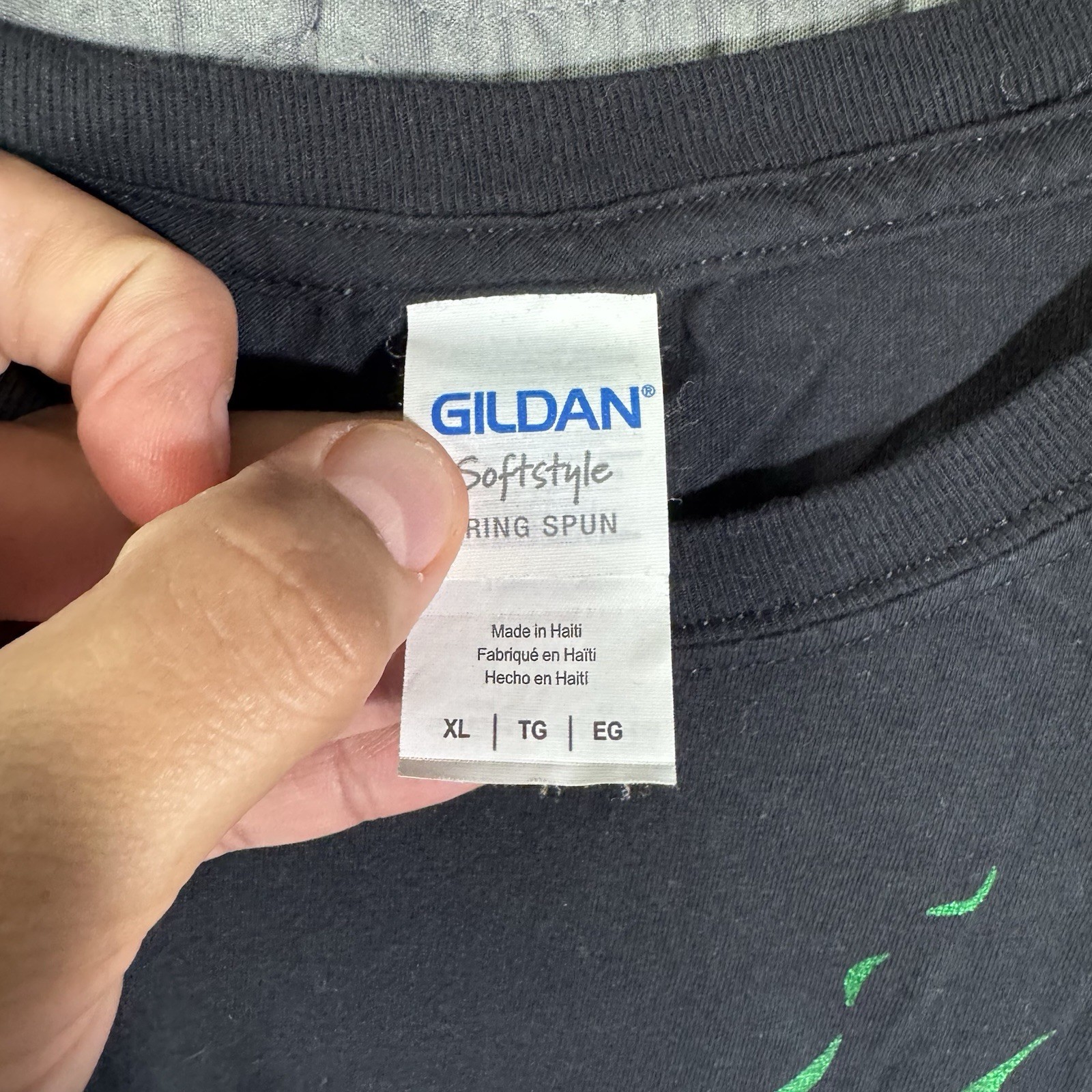 Gildan Softstyle T-Shirt Men’s Xl Black Ring Spun Preston Playz 100% Cotton gallery