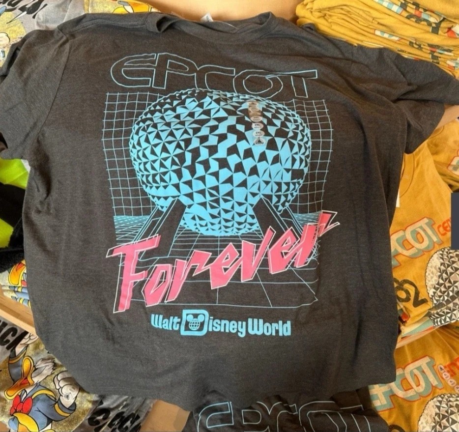 2026 Disney Parks Disney World Epcot Forever Spaceship Earth T-Shirt
