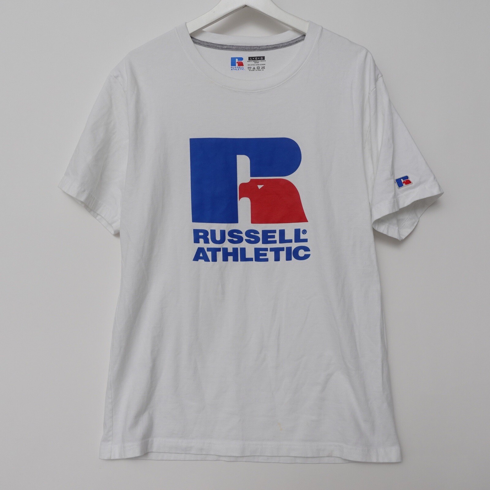 Russell Athletic Men's Eagle Big Logo Promotional Sports T-Shirt Size Medium gallery