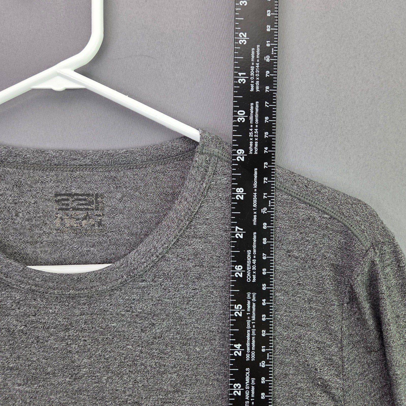 32 Degrees Heat Long Sleeve Shirt Mens Medium Grey Base Layer Crew Neck T1219529 gallery