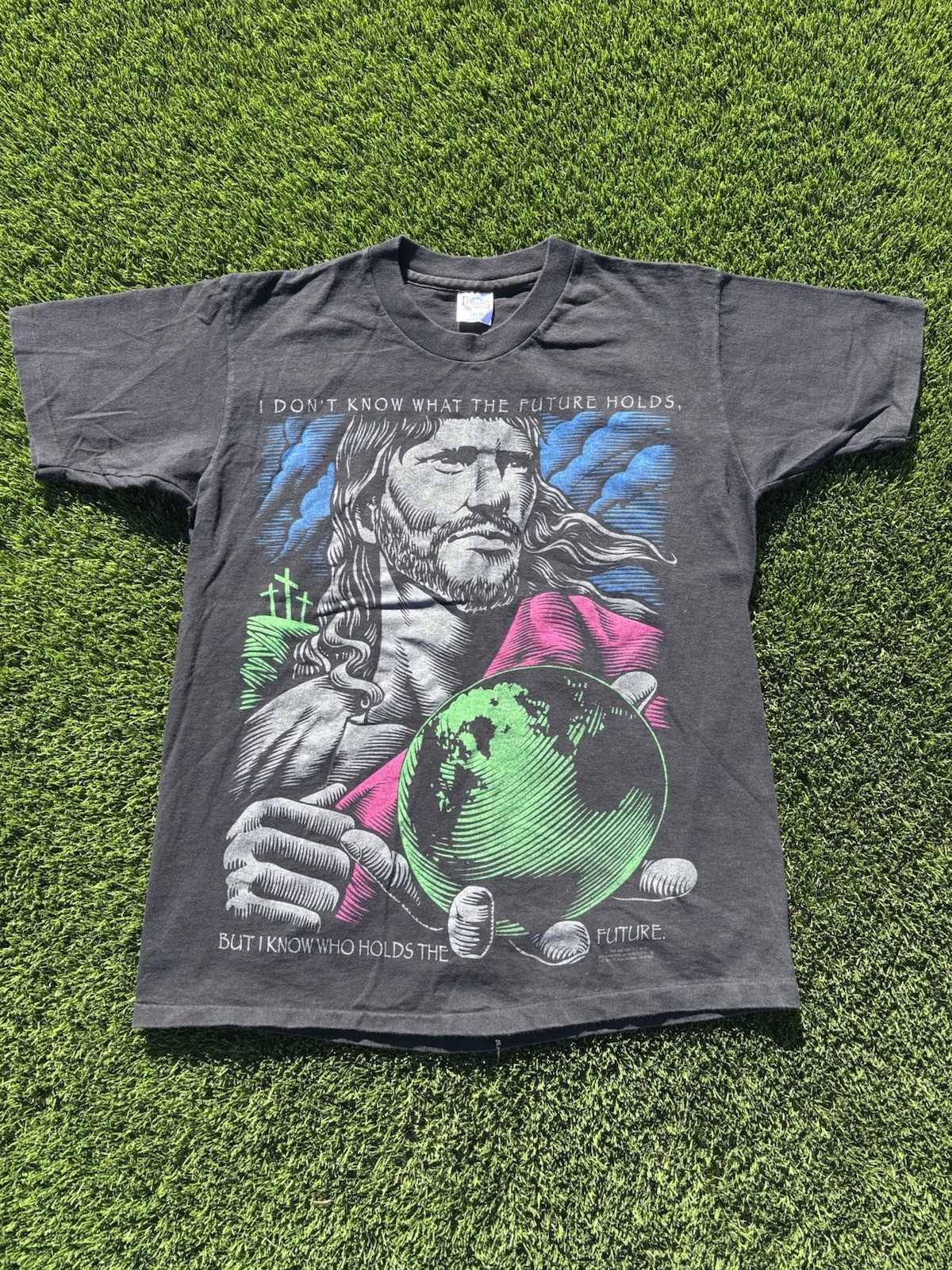 Vintage 90s Rare Jesus Living Epistles I Don’t Know What The Future Holds Sz L