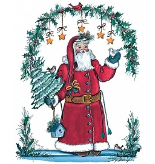 St. Nick – Santa Claus Christmas Shirt, classic holiday, Mistletoe, Small – 5X