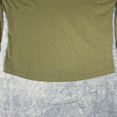 Disney Parks Spirit Jersey LS Pullover Men’s XL Army Green Walt Disney World