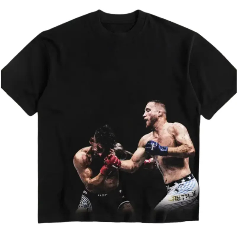 Justin Gaethje KO Ilia Topuria UFC Freedom 250 T Shirt, Champion Lightweight Tee gallery