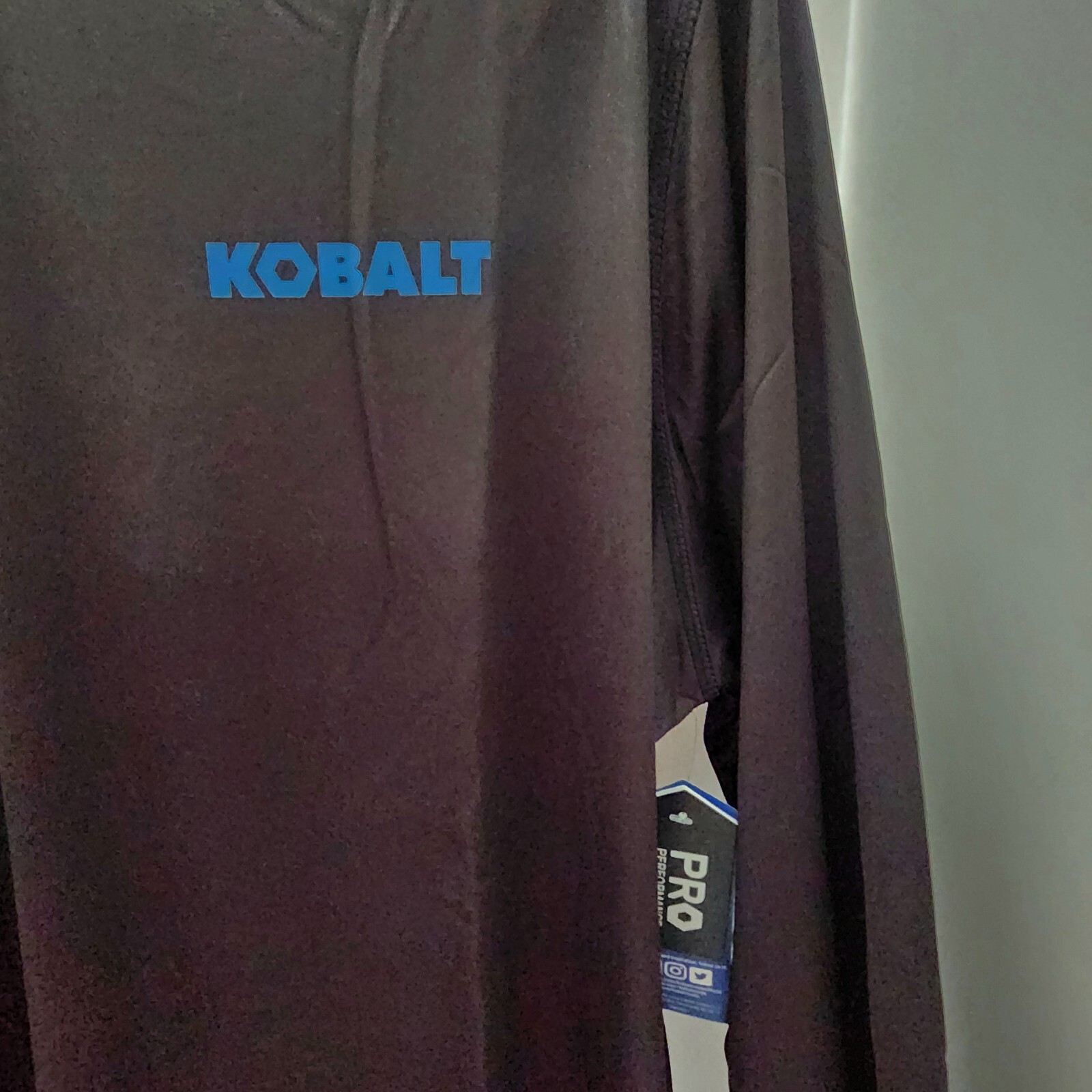 Kobalt Men Hooded Long Sleeve Black Large Shirt gallery